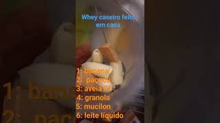 como fazer whey caseiro [upl. by Kyrstin]