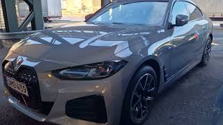 BMW i4 eDrive40 22 brooklyngrey msport 858M 18quot OEM [upl. by Geller]