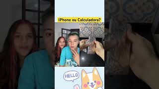 iPhone ou calculadora 📲 [upl. by Sheree]