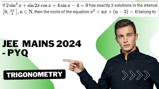 If 2 sin3 x  sin 2x cos x  4 sin x − 4  0 has exactly 3 solutions in the interval  0  nπ2 [upl. by Malinda]