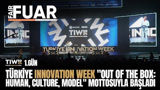 Türkiye Innovation Week quotOut of the Box Human Culture Modelquot mottosuyla başladı [upl. by Ardekahs]