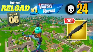 Fortnite Reload  High Kill Solo vs Duos OG Gameplay Keyboard amp Mouse [upl. by Maurer]