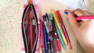 Whats in My Pen Case [upl. by Allerie]