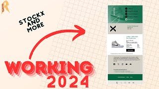 StockX receipt generator WORKING 2024 [upl. by Nnylarak]