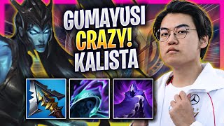 GUMAYUSI CRAZY GAME WITH KALISTA  T1 Gumayusi Plays Kalista ADC vs Xayah  Bootcamp 2024 [upl. by Riada]