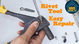 DIY Riveter Easy Repair I Rivet Tool Madali Lang magRepair  Haus Tricks TV [upl. by Silera97]