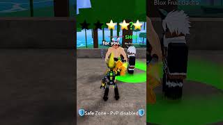 🧞 ♂️ I GAVE YOU 5 WISHES IN BLOX FRUITS shorts [upl. by Naeerb]