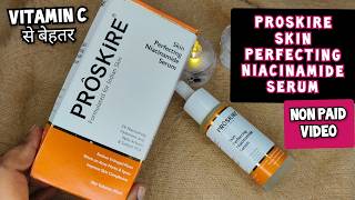 Proskire Niacinamide Serum Review  Serum for Open Pores and Acne Scars  30 Days Result [upl. by Wattenberg800]