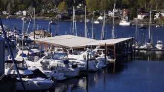 Sights amp Sounds of Gig Harbor Marina amp Boat Yard [upl. by Cherice]