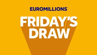 The National Lottery EuroMillions draw results from Friday 20 September 2024 [upl. by Nerua]