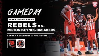 Essex Rebels D1 vs Milton Keynes Breakers NBL NATIONAL CUP [upl. by Ailesor]