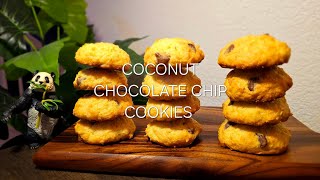 Easy and Delicious CoconutChocolate Chips Cookies [upl. by Fancie]