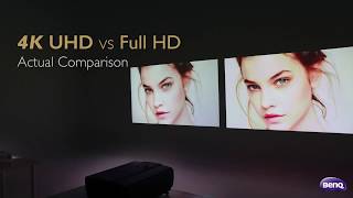 Actual comparison 4K UHD vs Full HD Resolution [upl. by Lipp517]