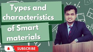 Types and Characteristics of Smart materials Smart materialscivilengineering smartmaterials [upl. by Annaeel433]