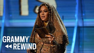 Beyoncé Wins Best Urban Contemporary Album For Lemonade In 2017  GRAMMY Rewind [upl. by Eiten893]