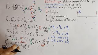Electricite 1  Eléctrostatique  introduction Partie 1 [upl. by Bushore]
