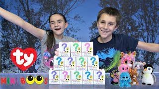 Ty BEANIE BOOS Mini Boos Series 2 Collectibles Blind Boxes UNBOXING [upl. by Fee]