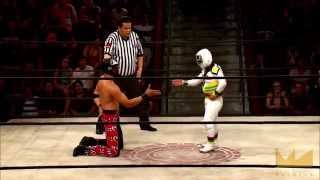 Lucha Underground 111214 Mascarita Sagrada vs Mariachi Loco  Mini Mania [upl. by Siobhan630]