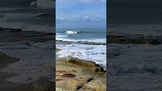 Serene La Jolla Morning Surfers Ocean Sounds amp Coastal Stroll 🌊  California Beach Vibes [upl. by Llenram573]