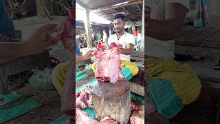 Meat cutting activity Beef butcher knife shorts meatcutting cuttingactivity beefbutcher knife [upl. by Ovida253]