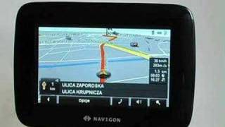 Prezentacja GPS Navigon 7110 [upl. by Atena464]