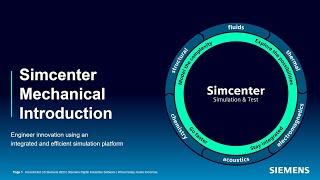 Simcenter Mechanical Introduction [upl. by Darleen]