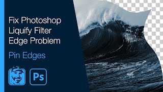 Fix Photoshop Liquify Filter Edge Problem Pin Edges [upl. by Dewayne357]