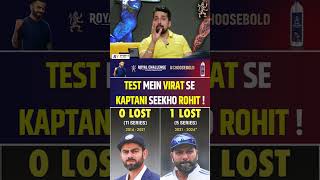 TEST MEIN VIRAT SE KAPTANI SEEKHO ROHIT  rohitsharma viratkohli indvsnz [upl. by Llyrrad]