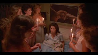 THE INITIATION Movie Review 1984 Schlockmeisters 237 [upl. by Annaili672]