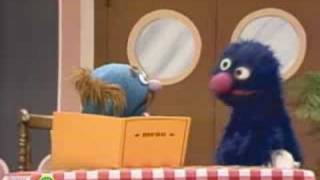 Sesame Street Grover Is All Out Of Food  Waiter Grover [upl. by Kessia]