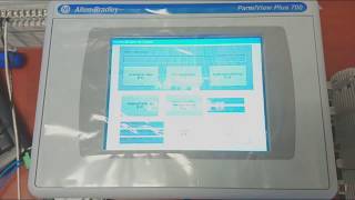 PanelView Plus 700 How to go to HMI Configuration Mode [upl. by Halyahs]