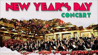 Vienna Classics  NEW YEARS DAY CONCERT  The Best Waltzes amp Polkas By Strauss [upl. by Henryetta]