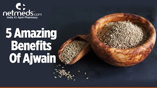 5 Health Benefits Of Ajwain  Carom Seeds  Ajwain Water  Oma Water Recipe [upl. by Annaerb]