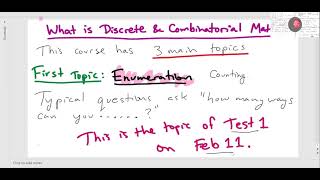 Basic Rules of Counting MATH 222 Discrete and Combinatorial Mathematics University of Victoria [upl. by Eagle273]