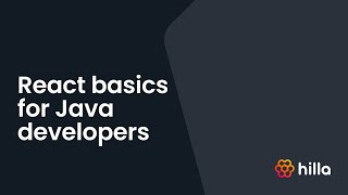 React basics explained for Java developers [upl. by Younger]