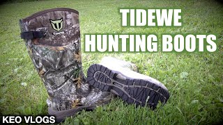 TideWe Boots For Hunting Season [upl. by Aiuqcaj426]