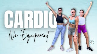 30 MIN Cardio Full Body Workout  No Equipment [upl. by Ytsirt160]