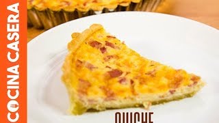 Quiche Lorraine Recetas de cocina francesa [upl. by Anastassia]