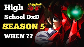 High School DxD Season 5  Hindi [upl. by Adniralc]