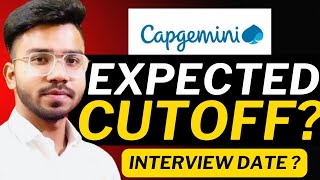 Capgemini Exam Expected Cutoff Leaked🔥  Interview Date [upl. by Eenrahc]