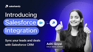 Introducing Salesforce Native Integration inside Saleshandy [upl. by Jauch865]