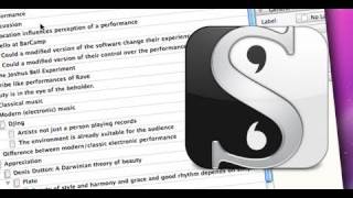 Scrivener Tutorial IV Gliederungen  de [upl. by Schwenk667]