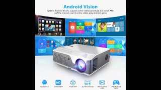 ThundeaL Full HD 1080P Projector TD96 TD96W Android WiFi LED Proyector Native 19 [upl. by Ebeneser]