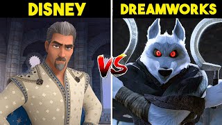 Disney vs DreamWorks Who Has the Best Villains [upl. by Sakiv]