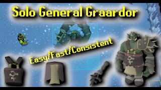 OSRS Drop General Graardor easily in Old School Runescape [upl. by Shaum]