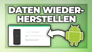 Android Handy gelöschte Daten wiederherstellen ohne Root  Whatsapp Chats Ultdata Tutorial [upl. by Bakki]