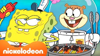 ¡La parrillada de verano al aire libre de Bob Esponja 🍔  Compilación de 30 minutos [upl. by Caylor256]