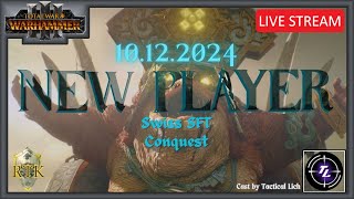 RTKs New Player Conquest Tournament  Tournament Stream  Total War Warhammer 3 Multiplayer [upl. by Scutt890]