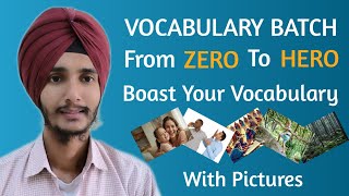 English Vocabulary With Pictures  Class3  By GURPREET SINGH english language 1313 [upl. by Yedarb]