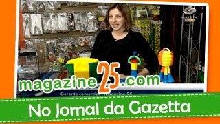 Magazine 25 no Jornal da Gazeta [upl. by Winer]